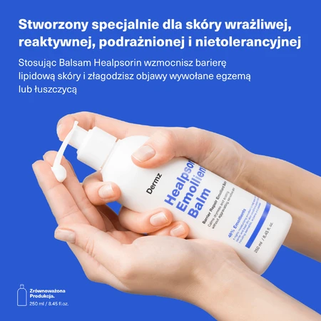 Пом'якшувальний лосьйон Dermz Healpsorin, 250 мл: ціни та характеристики