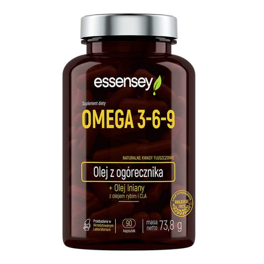 Эссенси Омега 3-6-9, 90 капсул: цены и характеристики