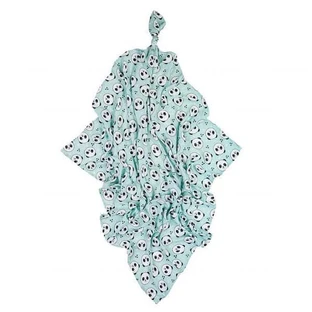 Bocioland, бамбукова пелюшка, обгортка, 120 см х 120 см, рукавичка панда, 1 штука