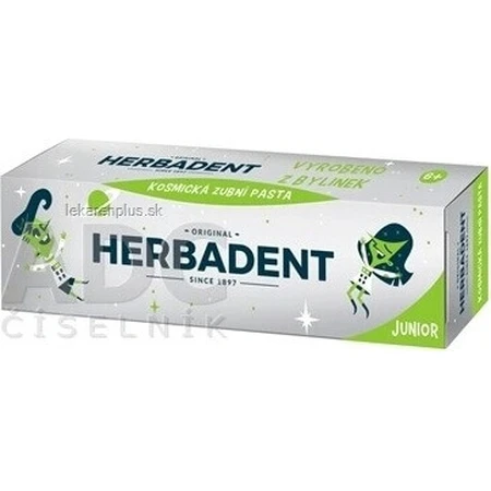 HERBADENT original JUNIOR Cosmic зубная паста 1×75 г, зубная паста: цены и характеристики