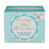 Крем для лица Nacomi Shea Butter 50+, с витамином E и гиалуроновой кислотой, 50 мл