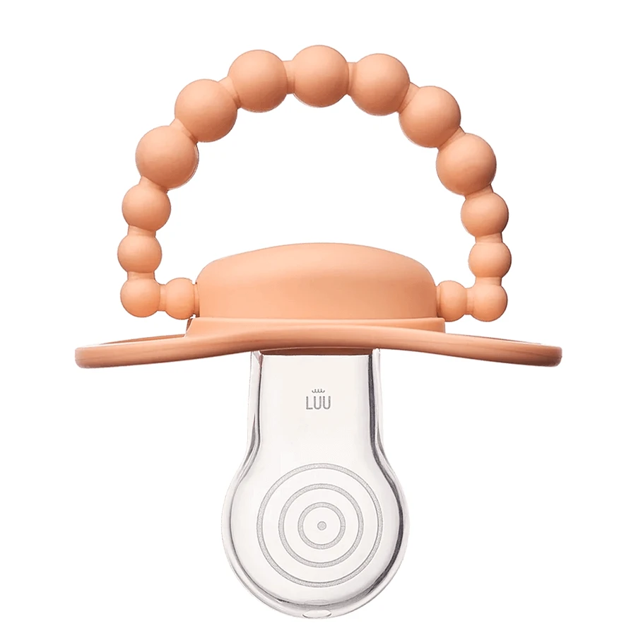 Luu Kids, пустышка, позиционирующая кукла, силикон, Summer Apricot, с 6 месяцев, 1 шт.: цены и характеристики
