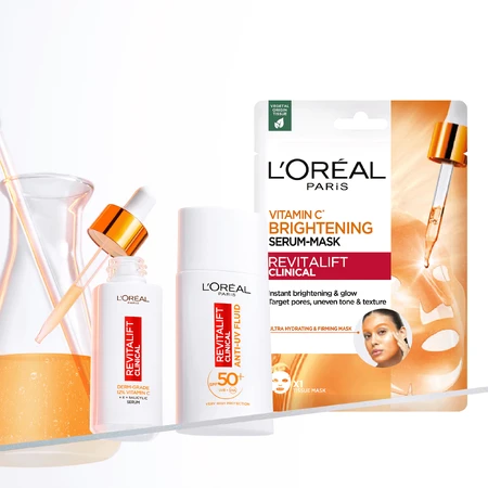 L'Oréal Paris Revitalift Clinical Brightening Complexion Mask with Vitamin C: цены и характеристики
