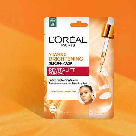 L'Oréal Paris Revitalift Clinical Brightening Complexion Mask with Vitamin C: цены и характеристики