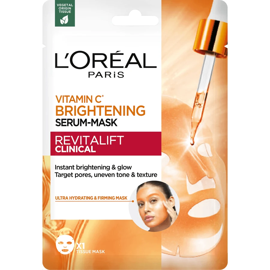 L'Oréal Paris Revitalift Clinical Brightening Complexion Mask with Vitamin C: цены и характеристики