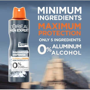 L'Oréal Paris Men Expert Magnesium Defense део-спрей 150 мл