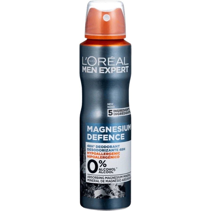 L'Oréal Paris Men Expert Magnesium Defense део-спрей 150 мл: цены и характеристики