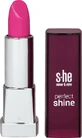 Помада для губ She color&amp;style Perfect Shine Lip № 330/120, 5 г