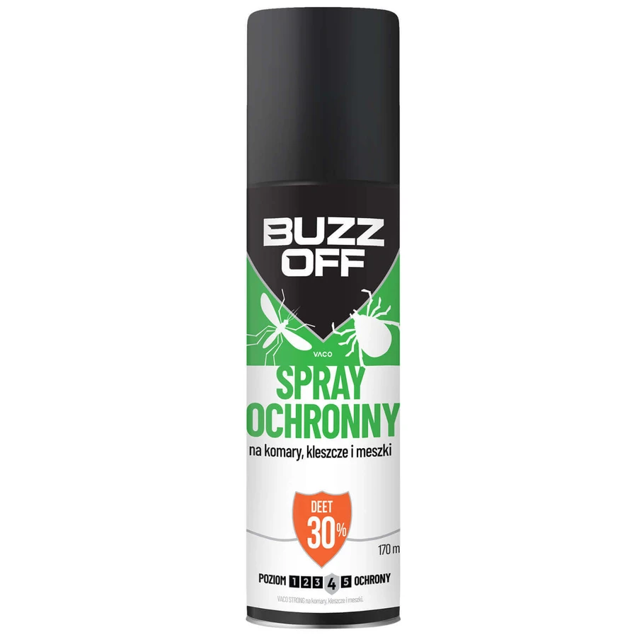 BuzzOff, засіб від мух та комарів, DEET 30%, 170 мл: ціни та характеристики