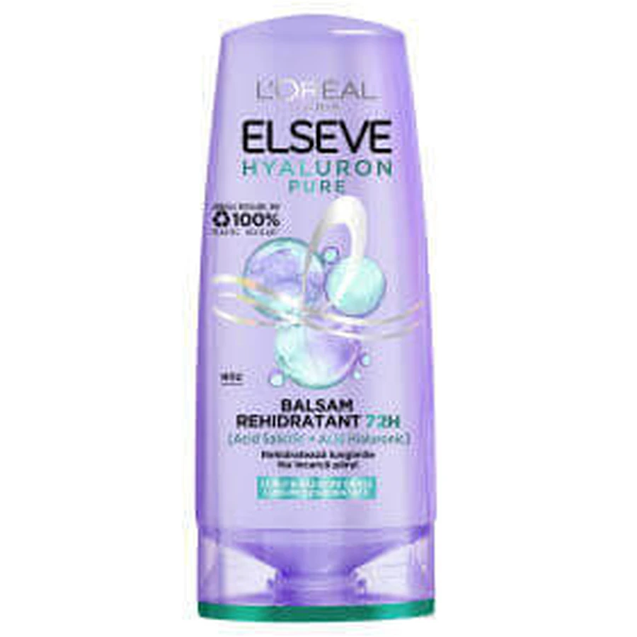 Зволожуючий кондиціонер Elseve Hyaluron Pure Moisturizing Conditioner 200 мл: ціни та характеристики