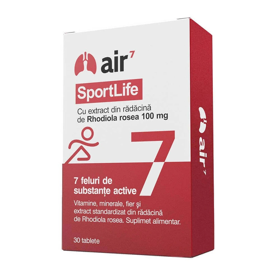 Air 7 SportLife, 30 таблеток, Green Splid: ціни та характеристики