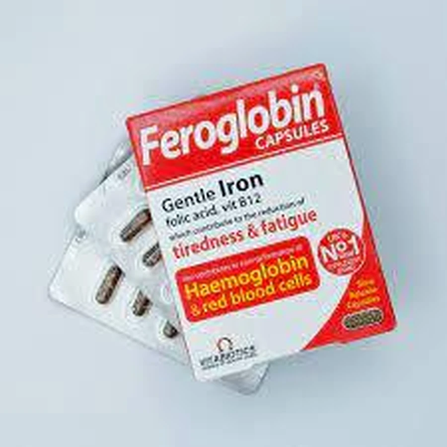 Фероглобін В12 Vitabiotics Feroglobin B12, 30 капсул: ціни та характеристики