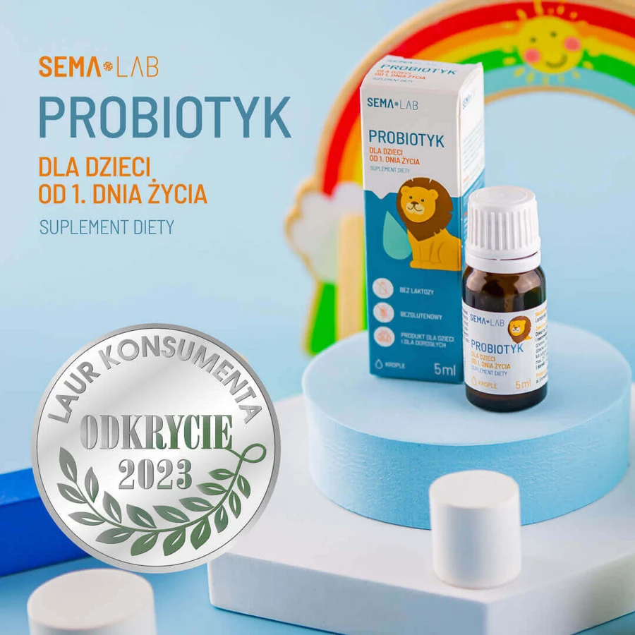 SEMA Lab Пробиотик для детей с 1-го дня жизни, капли, 5 мл: цены и характеристики