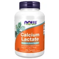 Now Foods Calcium Lactate, лактат кальцію, 250 вегетаріанських таблеток