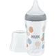 Пляшка Nuk Perfect Match з терморегулятором, сіра 260 мл