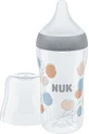 Пляшка Nuk Perfect Match з терморегулятором, сіра 260 мл