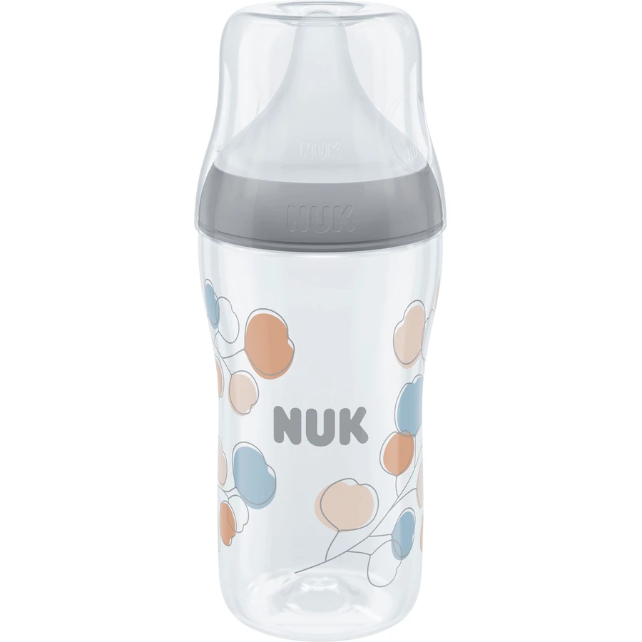Пляшка Nuk Perfect Match з терморегулятором, сіра 260 мл: ціни та характеристики