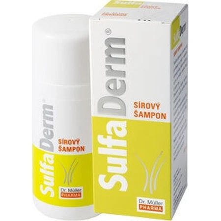 Dr. Müller SulfaDerm Sulphur Shampoo 1×100 мл, шампунь для волосся: ціни та характеристики