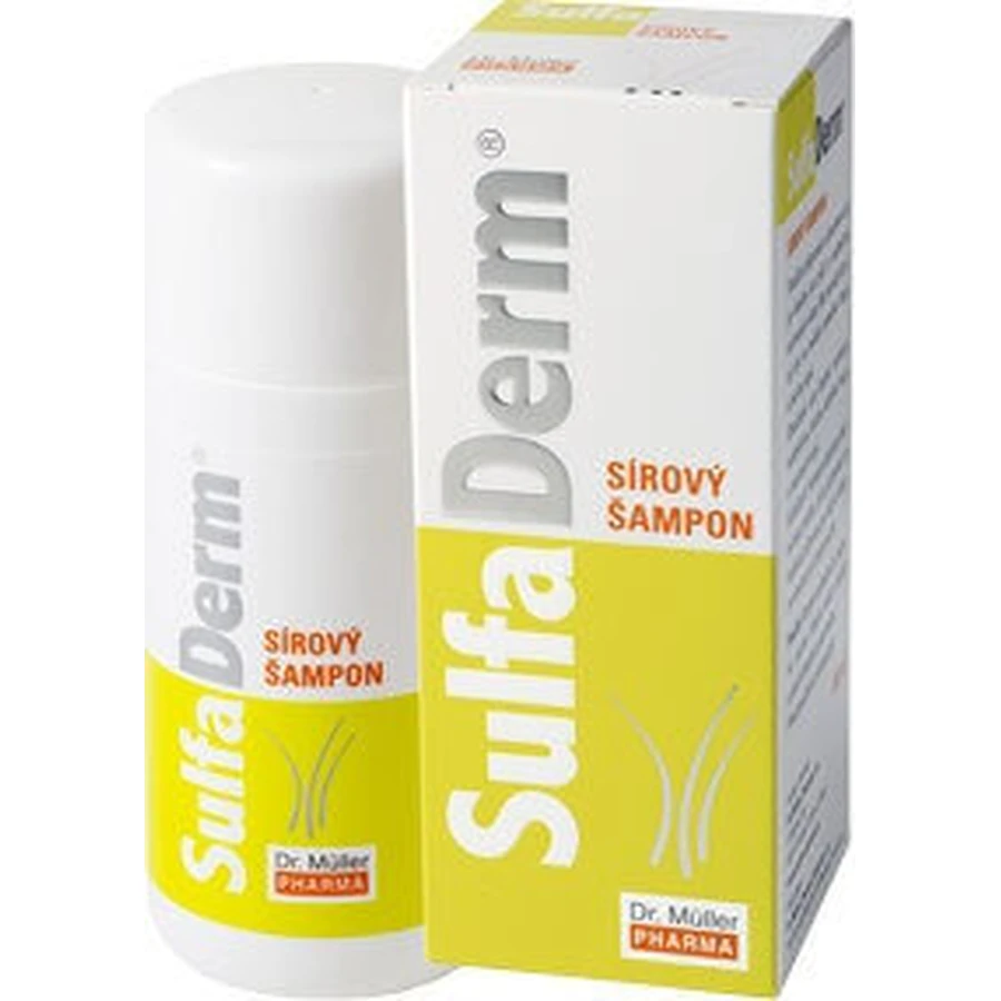 Dr. Müller SulfaDerm Sulphur Shampoo 1×100 мл, шампунь для волосся: ціни та характеристики