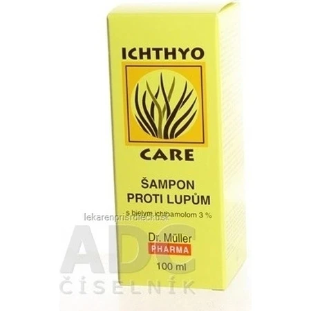 Dr. Müller SulfaDerm Sulphur Shampoo 1×100 мл, шампунь для волосся: ціни та характеристики