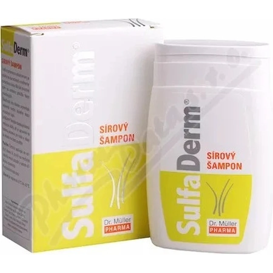 Dr. Müller SulfaDerm Sulphur Shampoo 1×100 мл, шампунь для волосся: ціни та характеристики
