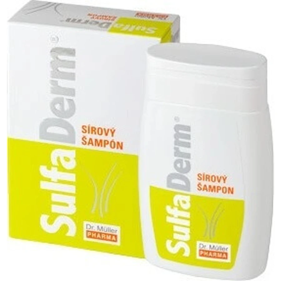 Dr. Müller SulfaDerm Sulphur Shampoo 1×100 мл, шампунь для волосся: ціни та характеристики