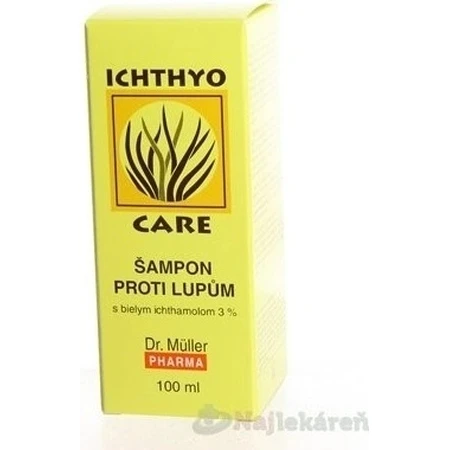 Dr. Müller SulfaDerm Sulphur Shampoo 1×100 мл, шампунь для волосся: ціни та характеристики