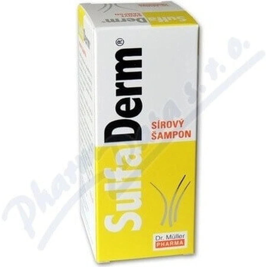 Dr. Müller SulfaDerm Sulphur Shampoo 1×100 мл, шампунь для волосся: ціни та характеристики