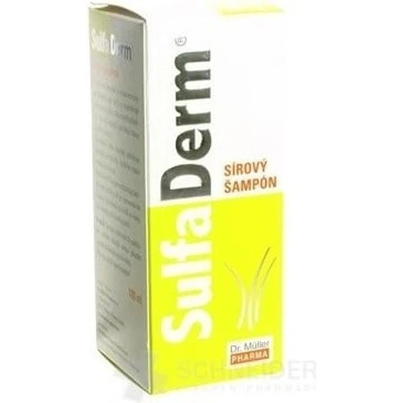 Dr. Müller SulfaDerm Sulphur Shampoo 1×100 мл, шампунь для волосся: ціни та характеристики