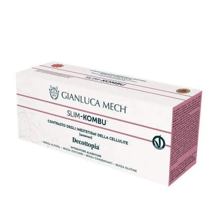 Slim Kombu Donna Decottopia, 8 саше х 30 мл, Gianluca Mech: цены и характеристики
