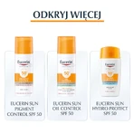 Eucerin Sun Sensitive Protect, сонцезахисний крем для чутливої шкіри, SPF 50+, 50 мл: ціни та характеристики