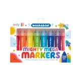 Смываемые мелки Mighty Mega с треугольным наконечником, 3 года+, 8 шт, Ooly