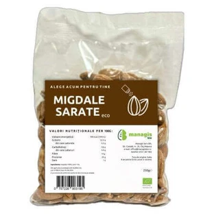 Органический соленый миндаль, 250 г, Managis