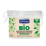 Septona Ecolife, ватні палички, що біологічно розкладаються, 200 штук