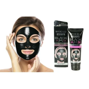 Маска для лица Peel Off с витаминами и гиалуроновой кислотой, Wokali Black Mask, 130 мл