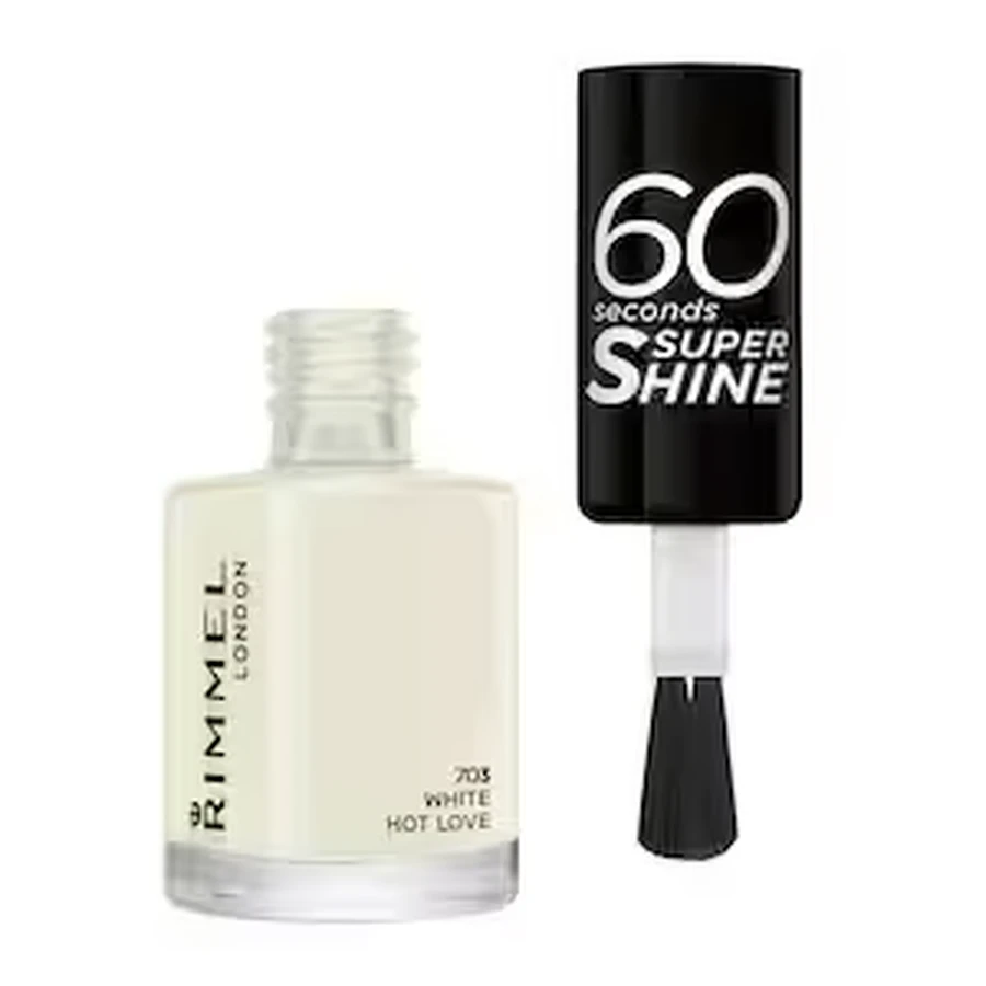 Лак для нігтів 60 Seconds Shine 703 White hot love, 8 мл, Rimmel London: ціни та характеристики