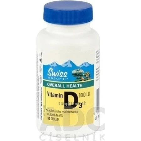 NATUREVIA VITAMIN D3 EFFECT 1000 I.U. 1×90 шт, пищевая добавка: цены и характеристики