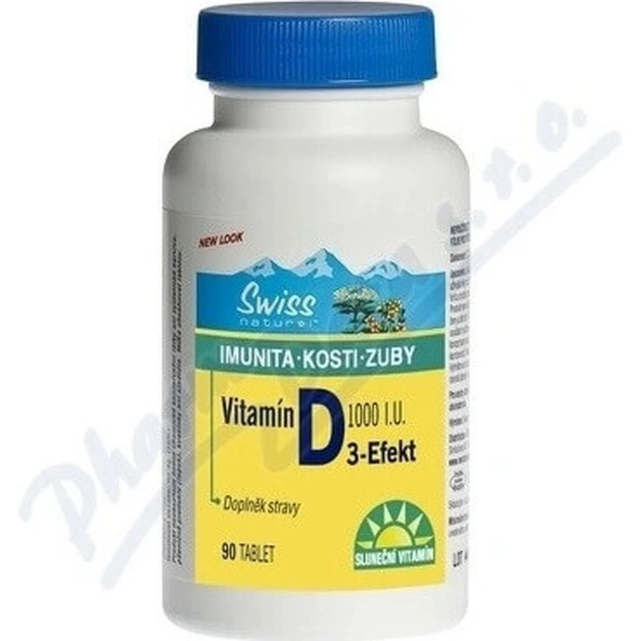 NATUREVIA VITAMIN D3 EFFECT 1000 I.U. 1×90 шт, пищевая добавка: цены и характеристики