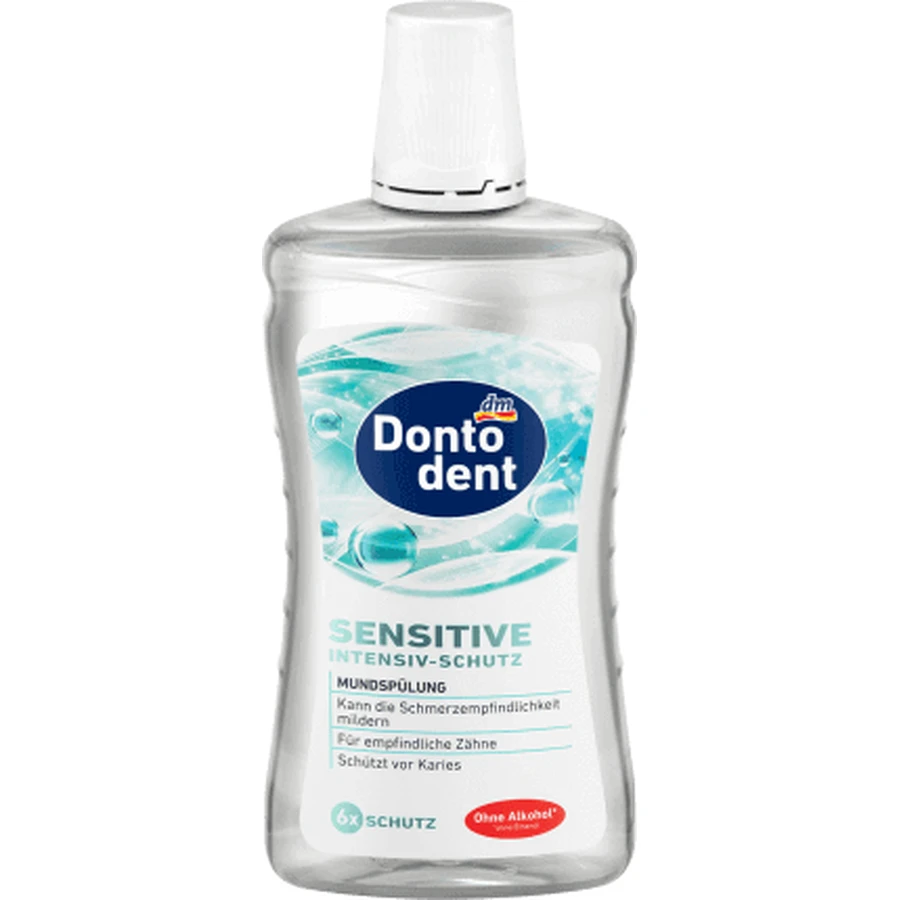 Ополаскиватель для полости рта Dontodent sensitive с интенсивной защитой, 500 мл: цены и характеристики