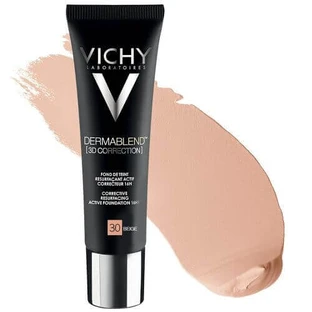 Vichy DermaBlend Вирівнюючий корегуючий тональний крем 16h SPF25 3D-корекція, відтінок 30 Бежевий, 30 мл