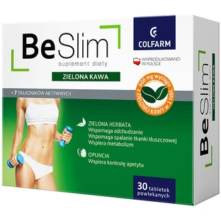 Зелена кава Be Slim 30 таблеток