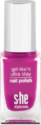 S-he color&amp;style Gel-like'n ultra stay nail polish 322/350, 10 мл
