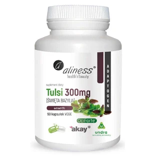 Экстракт тулси (базилика) 5% 300 мг (90 капсул) Aliness