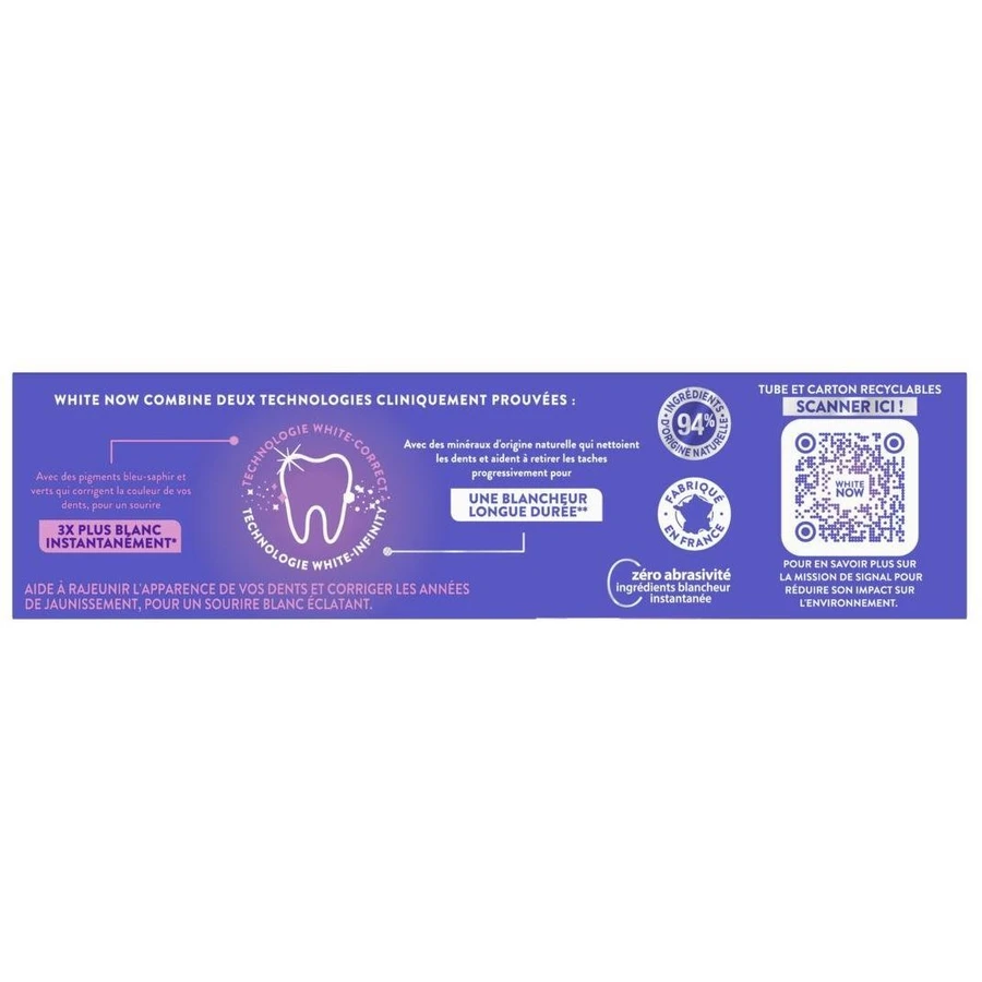 Signal Signal White Now Time Correct Зубная паста 75 мл: цены и характеристики