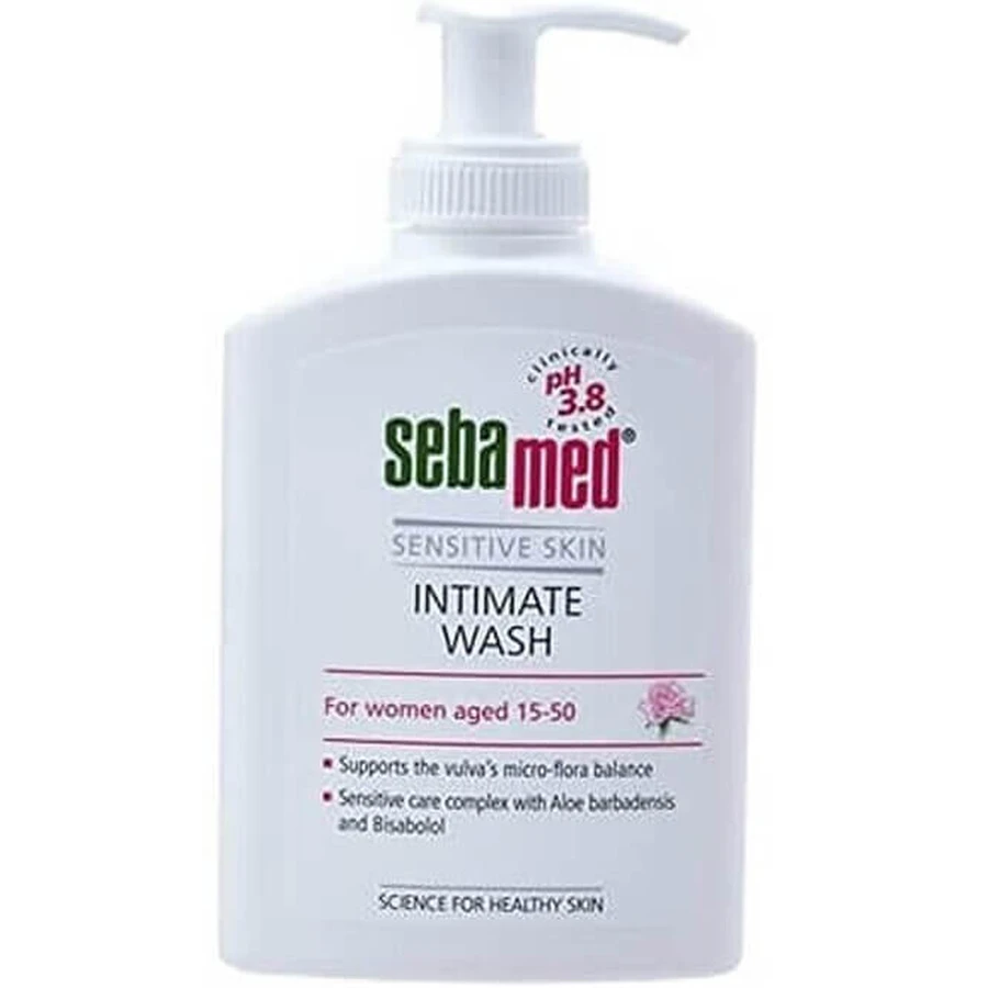 Гель Sebamed Sensitive Skin для інтимної гігієни pH 3,8, 400 мл: ціни та характеристики