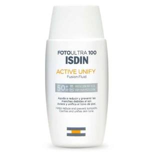 Isdin Fotoultra 100 Active Unify, флюїд для корекції плям, SPF 50+, 50 мл