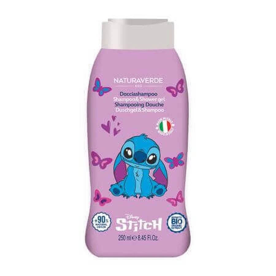 Шампунь и гель Stitch, 250 мл, Naturaverde: цены и характеристики