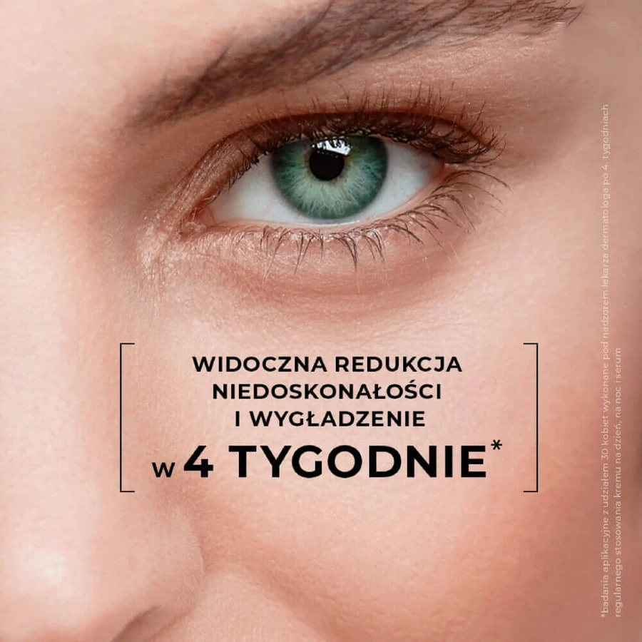 L'Biotica Estetic Clinic Acid, зігріваючий та зволожуючий дермо-крем, SPF 30, 35 мл + очищуючий та освітлюючий міцелярний лосьйон, 50 мл безкоштовно: ціни та характеристики