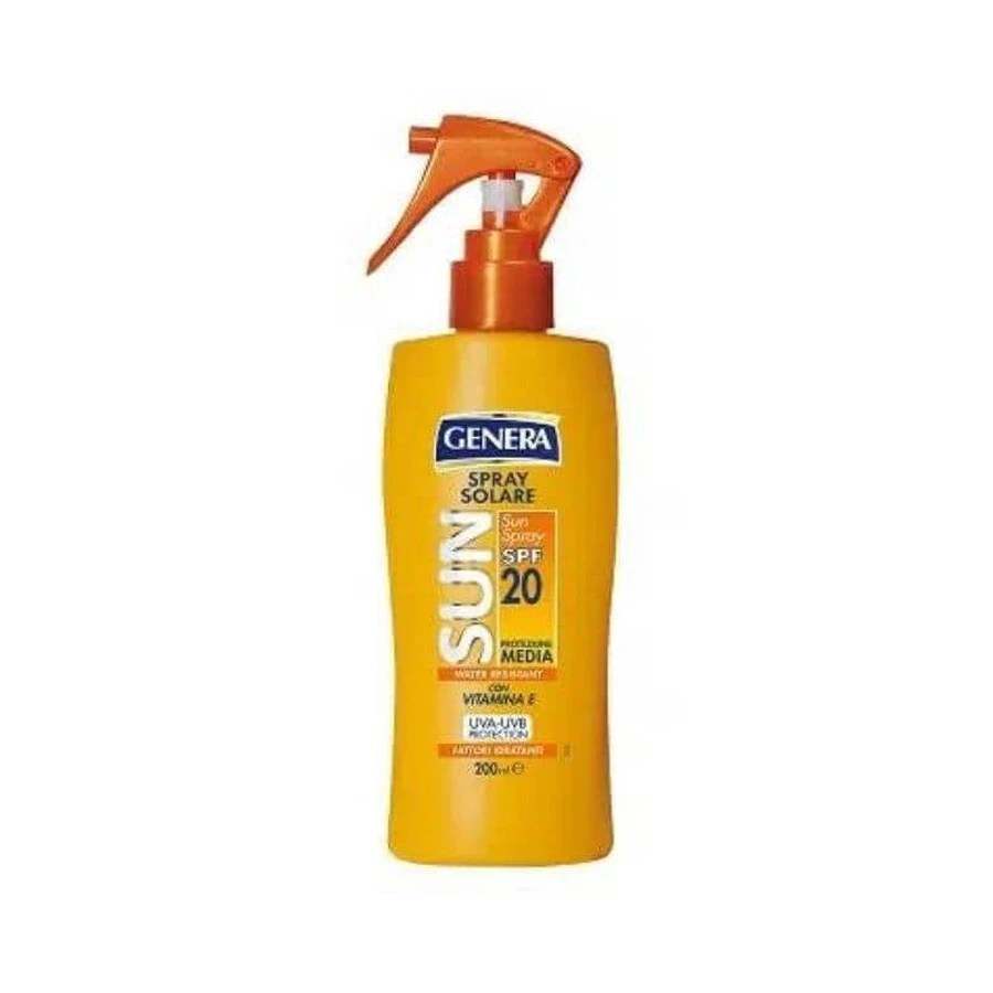 Genera SUN Солнцезащитный спрей SPF20 x 200 мл - 2812211: цены и характеристики