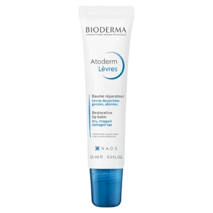 Bioderma Atoderm, Бальзам для губ, питательный и регенерирующий, 15 мл